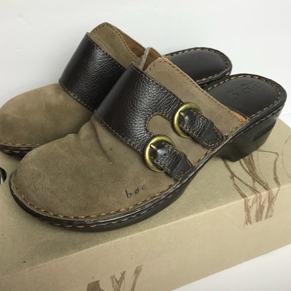 B.o.c. Taupe Suede Shoes. Size 7 M - Picture 2 of 8